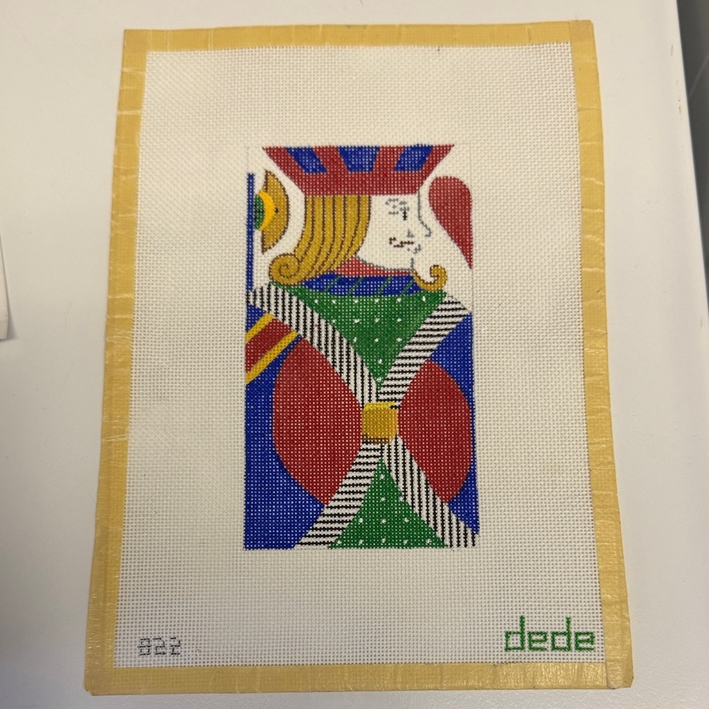 Colorful Needlepoint Canvas